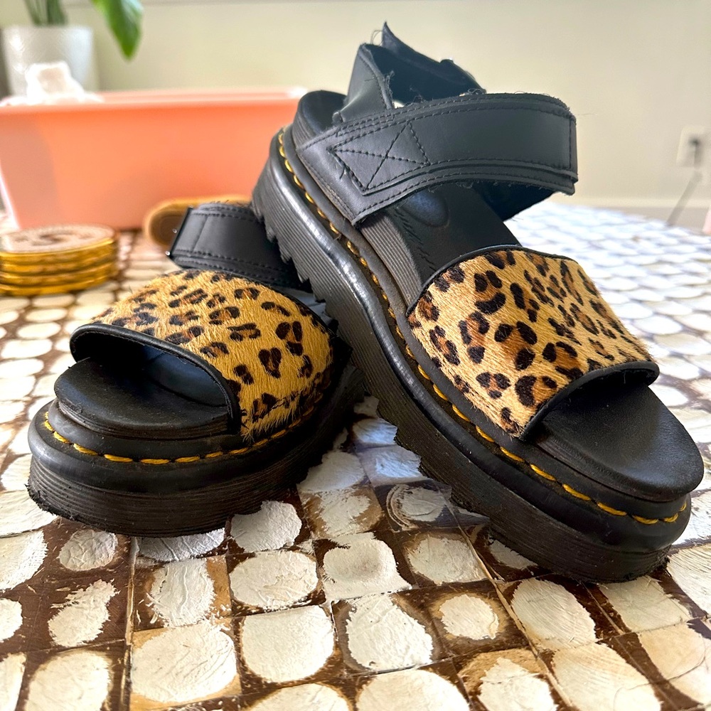 Dr. Marten platform sandals